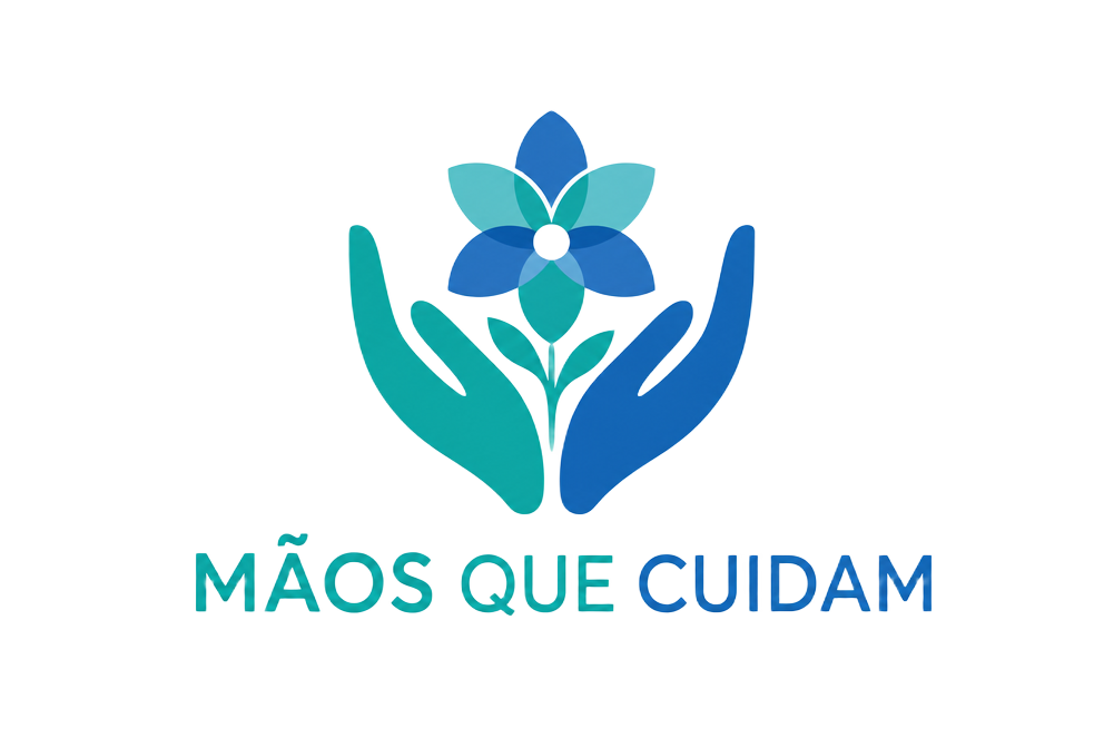 Logo Mãos que Cuidam